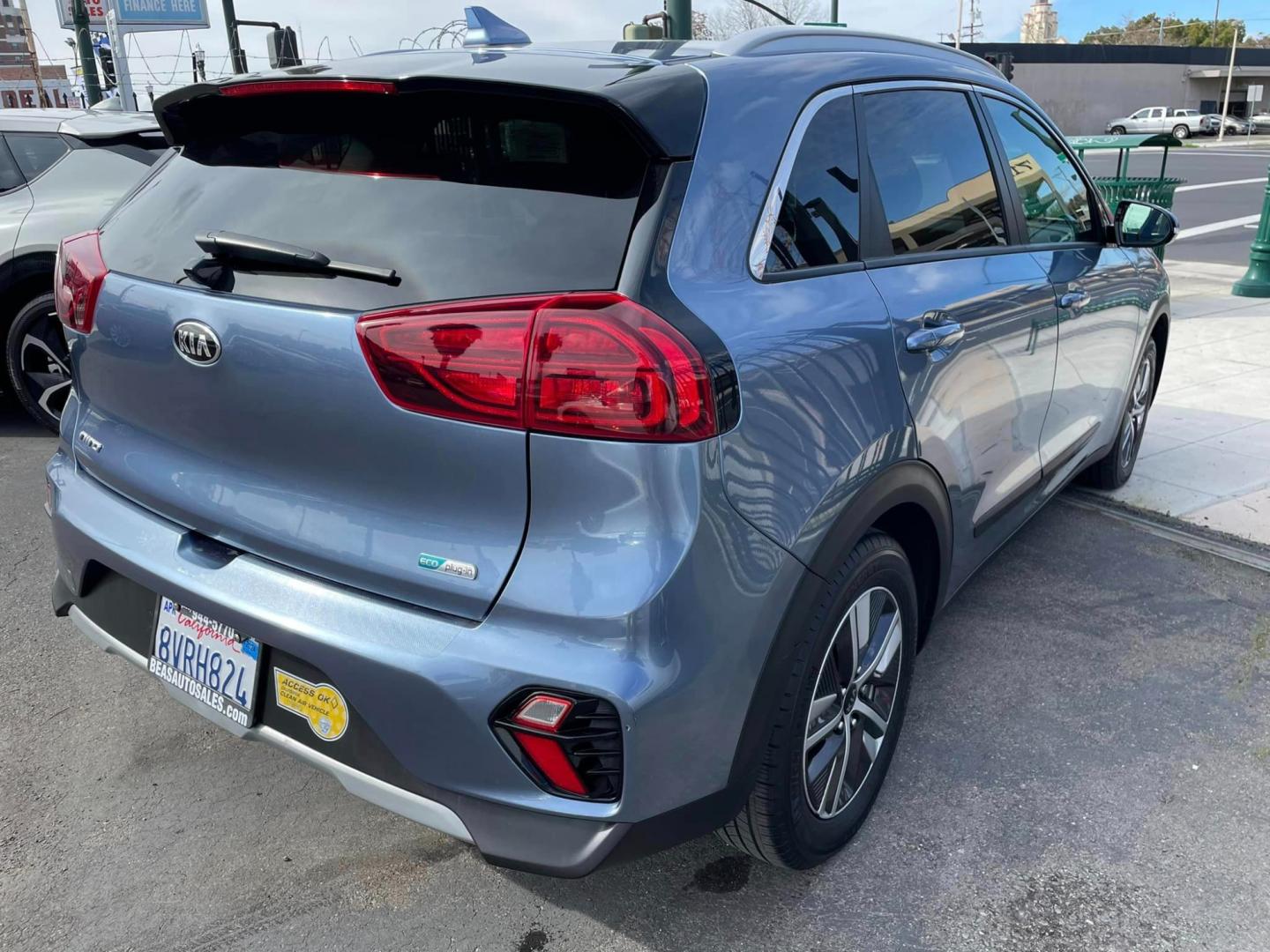 2020 Blue /BLACK Kia Niro Plug In Hybrid (KNDCD3LD7L5) , located at 744 E Miner Ave, Stockton, CA, 95202, (209) 944-5770, 37.956863, -121.282082 - Photo#14